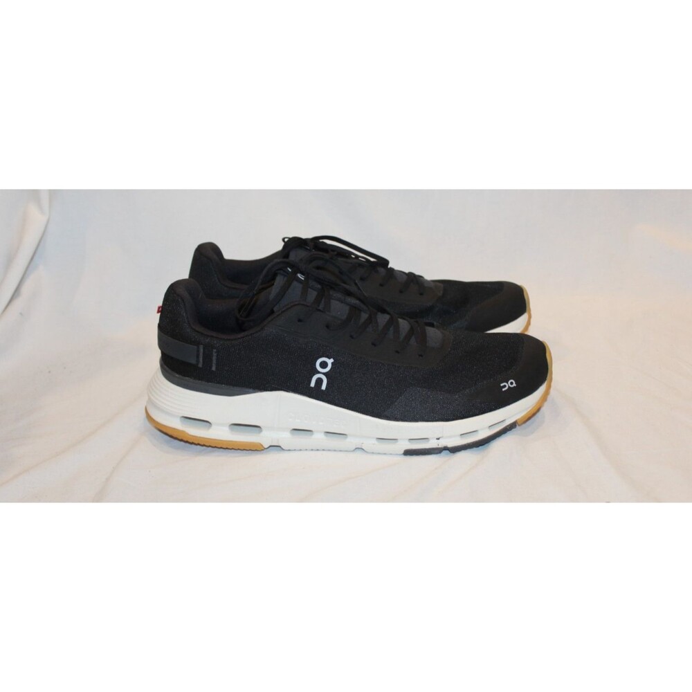 ON CLOUD MEN'S CLOUDNOVA FORM RUNNING ATHLETIC SNEAKERS BLACK SZ 14 NEW